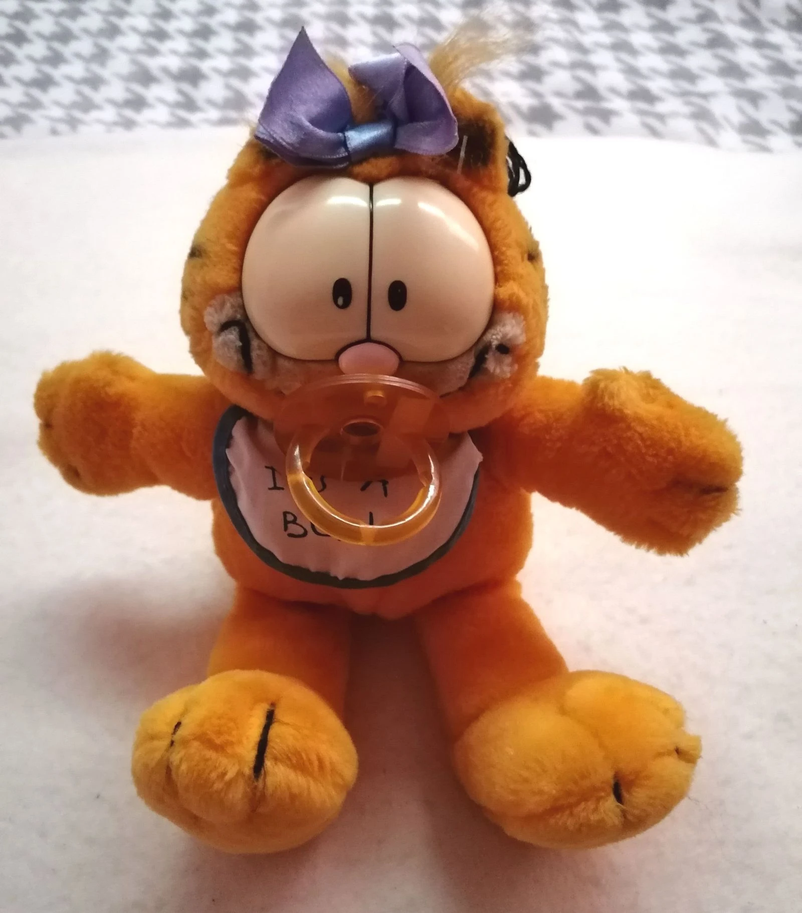 Peluche Garfield it's a boy 1981
